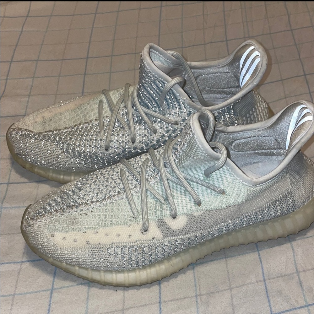 Yeezy Adidas Boost 350 V2 Reflective in Cloud White